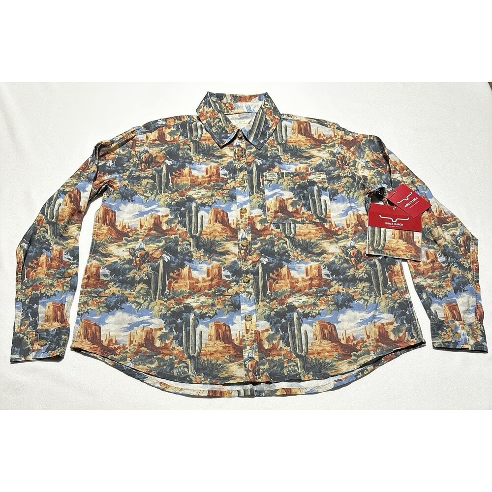 Kimes Ranch Sunray Button Shirt Long Sleeve Women’s Small Ladies NWT New READ